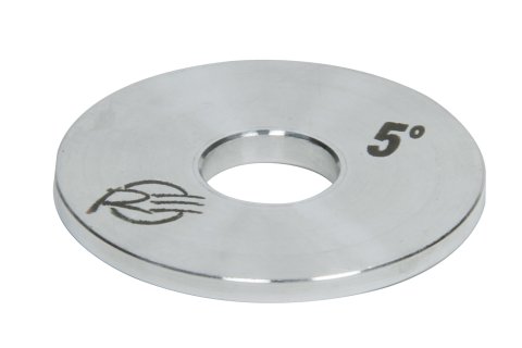 Tapered Washer - Bump Stop Divider - 2 in OD - 0.625 in ID - 5 Degree Taper - Aluminum - Clear Anodized - Each