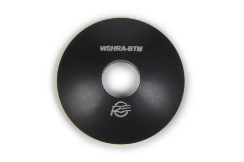 Bump Stop Washer - Apollo - Bottom - 2.125 in OD - 0.625 in ID - 0.4 in Thick - Aluminum - Black Anodized - Each