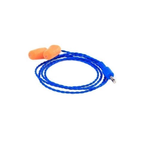 Earpiece - Challenger II - 1/8 Input Jack - Foam - Orange - Each
