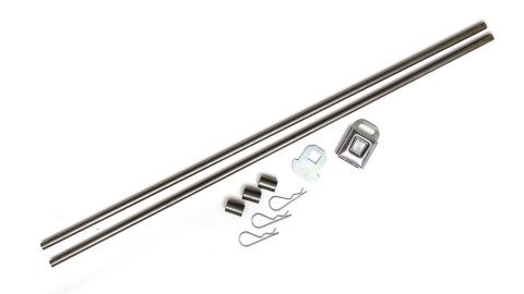 Window Net Installation Kit - Buckle Style - Hardware Included - Steel - Natural - Kit