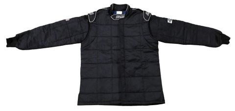 Driving Jacket - Elite - SFI 3.2A/20 - Double Layer - Nomex / Kevlar - Black - X-Large - Each