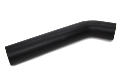 Tubing Elbow - 45 Degree - 2.25 in ID - Rubber - Black - Each