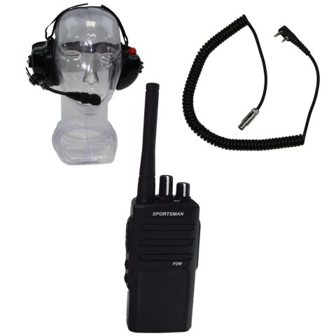 2-Way Radio - Pro Sportsman Series 2 Add A Crew - 16 Channel - UHF - Plastic - Black - Each