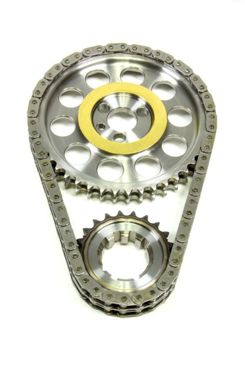 Timing Chain Set - Red Series - Double Roller - Keyway Adjustable - Billet Steel - Small Block Chevy - Kit