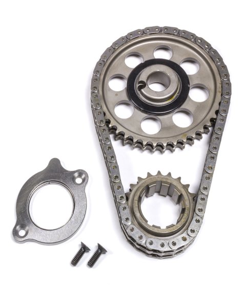 Timing Chain Set - Red Series - Double Roller - Keyway Adjustable - Billet Steel - Small Block Ford - Kit
