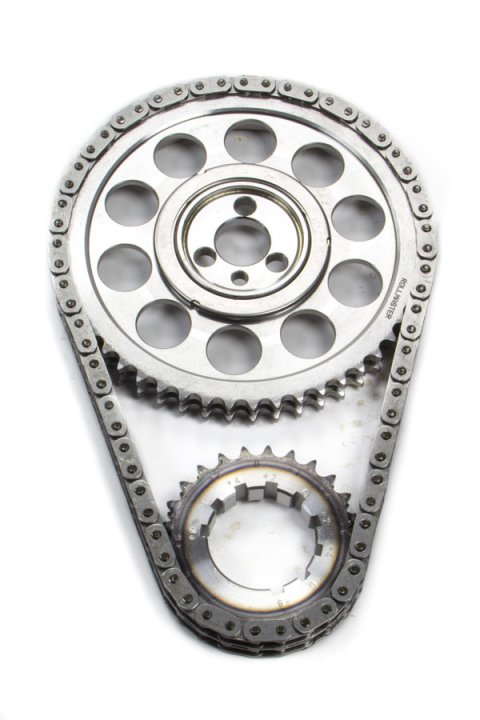 Timing Chain Set - Red Series - Double Roller - Keyway Adjustable - Needle Bearing - Billet Steel - Big Block Chevy - Kit
