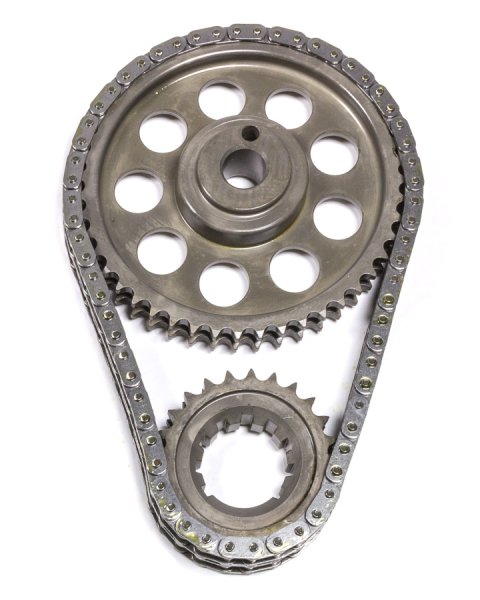 Timing Chain Set - Gold Series - Double Roller - Keyway Adjustable - Billet Steel - Ford FE-Series - Kit