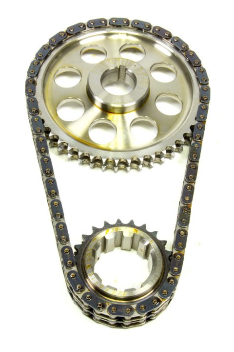 Timing Chain Set - Red Series - Double Roller - Keyway Adjustable - Billet Steel - Small Block Mopar - Kit