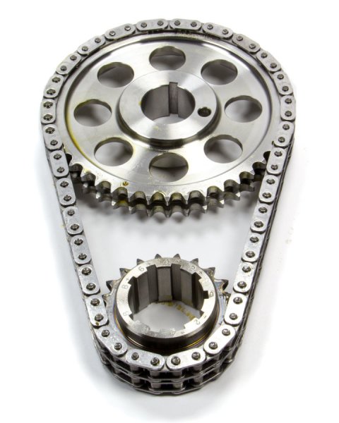 Timing Chain Set - Red Series - Double Roller - Keyway Adjustable - Billet Steel - Pontiac V8 - Kit