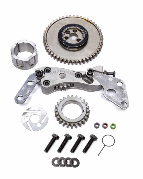 Timing Gear Drive - Red Series - Billet Steel - 4 Sensor Hub - 3-Bolt Camshaft - LS7 - GM LS-Series - Kit