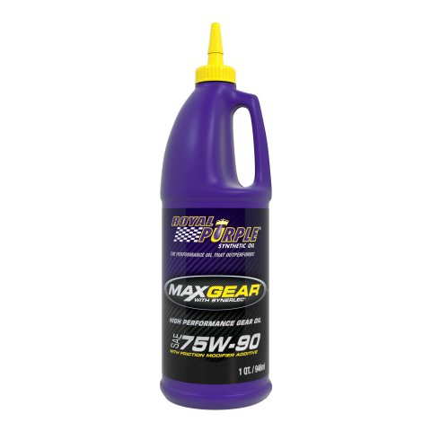 Gear Oil - Max Gear - 75W90 - Limited Slip Additive - Synthetic - 1 qt Bottle - Each