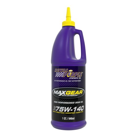 Gear Oil - Max Gear - 75W140 - Limited Slip Additive - Synthetic - 1 qt Bottle - Each