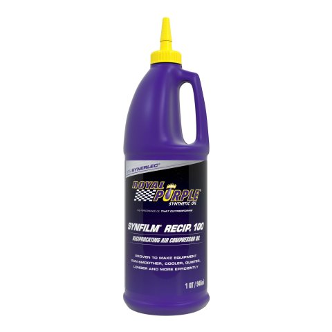 Air Compressor Oil - Synfilm Recip 100 - Synthetic - 1 qt Bottle - Each
