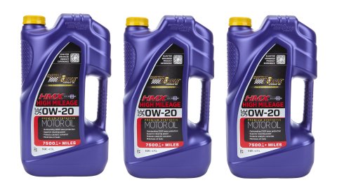 Motor Oil - HMX - High Zinc - 0W20 - Synthetic - 5 qt Jug - Set of 3