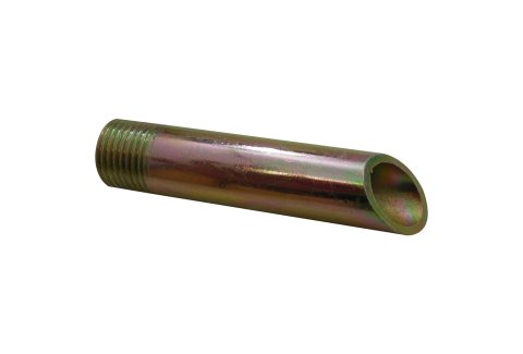 Pipe Nipple - 1/2 in NPT Thread - Weld-On - Steel - Cadmium - Each