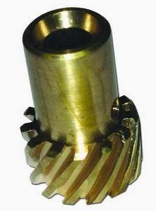 Distributor Gear - 0.500 in Shaft - Bronze - Natural - Chevy V8 - Each