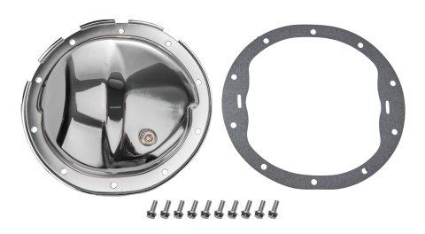 Differential Cover - Steel - Chrome - 8.5 in - GM 10-Bolt - Each