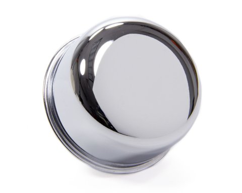 Breather - Push-In - Round - 1-1/4 in Hole - Steel - Chrome - Each
