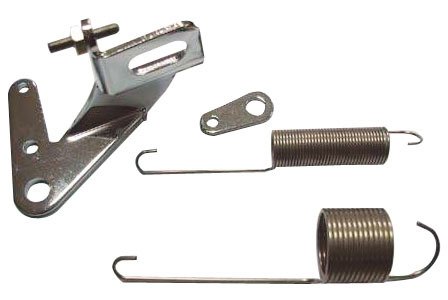 Throttle Return Spring Kit - Carb Mount - Dual Springs - Stainless - Polished - Universal - Kit