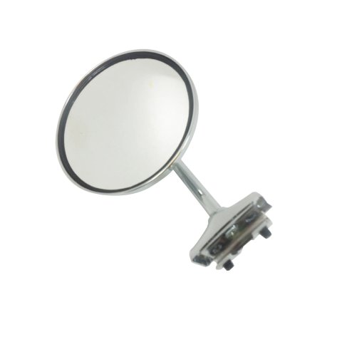 Mirror - Peep - Side View - Round - 4.5 in Diameter - Stainless - Natural - Each