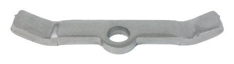 Valve Cover Hold Down Tabs - 3 in Wide - Steel - Chrome - Small Block Chevy - Set of 4
