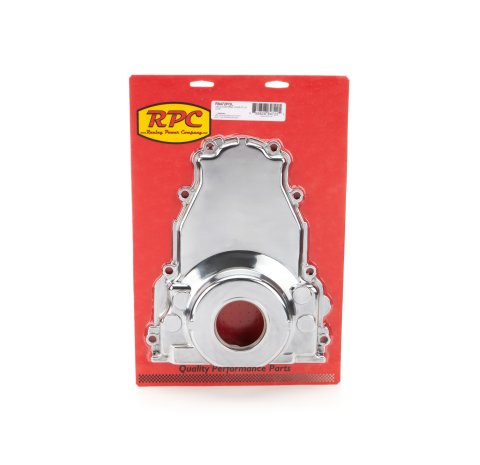Timing Cover - 1-Piece - Aluminum - Polished - GM LS-Series - Each
