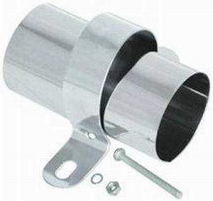 Ignition Coil Bracket - Canister Style - Steel - Chrome - Each
