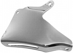 Alternator Bracket - O.E. Style - Passenger Side - Upper - Intake / Water Pump Mount - Steel - Chrome - Long Water Pump - Big Block Chevy - Each