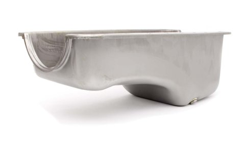 Engine Oil Pan - Front Sump - Stock Depth - Steel - Natural - Big Block Ford - Each
