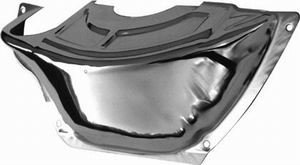 Transmission Dust Cover - Steel - Chrome - Powerglide - Each