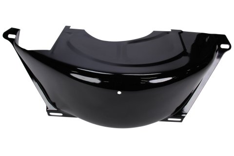 Transmission Dust Cover - Steel - Black Powder Coat - 700R4 - Each