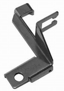 Throttle Cable Bracket - Carb Mount - Steel - Chrome - GM Cable - AFB / Carter / Holley Carburetors - Each