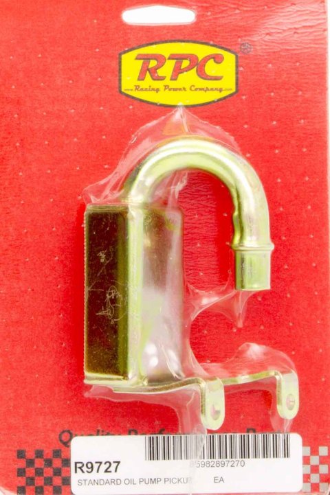 Oil Pump Pickup - Press / Bolt-On - 5/8 in Inlet Tube - 8-1/2 in Deep Pan - Small Block Chevy - Each