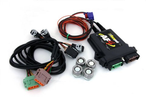 Wideband Controller - 4 Channel - Left Cylinder Bank - 13 in Pigtail Cable - 37 in Controller Cable - Racepak V-Series Recorders - Kit