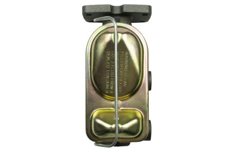 Master Cylinder - 1.063 in Bore - Original Style - Dual Integral Reservoir - Iron - Natural - Mopar Passenger Car 1971-78 - Kit