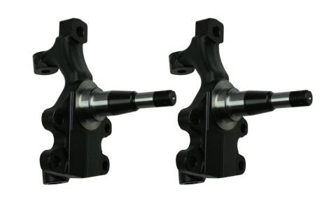 Spindle - 2 in Drop Spindle - Driver / Passenger Side - Iron - Natural - GM A-Body / F-Body / X-Body 1964-74 - Kit