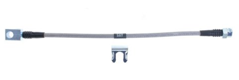 Brake Hose - Flex Hose - Rear - DOT Approved - Braided Stainless - Natural - GM - Each