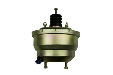 Power Brake Booster - 8 in OD - Dual Diaphragm - Steel - Cadmium - Universal - Each