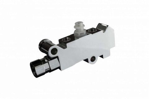 Brake Combination Valve - Disc / Disc - Brass - Chrome - Each