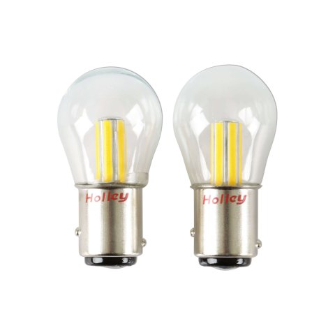 LED Light Bulb - LED Turn Signal - Classic White - 1157 Style - Pair