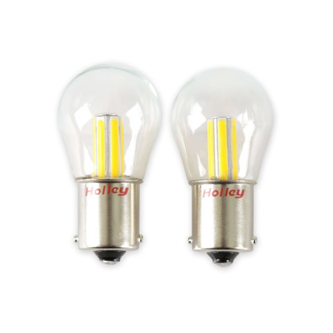 LED Light Bulb - LED Turn Signal - Amber - 1156 Style - Pair