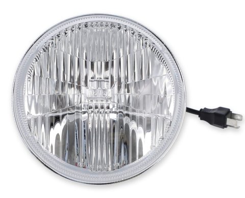 Headlight - Sealed Beam - 7 in OD - LED - Classic White Lens - Each