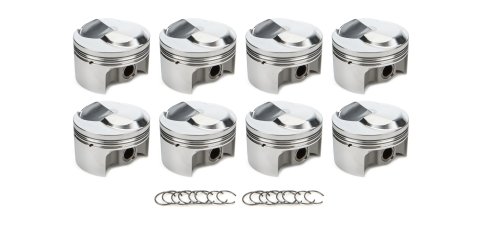 Piston - AutoTec - Forged - Dome - 4.310 in Bore - 1.5 x 1.5 x 3.0 mm Ring Grooves - Plus 27.50 cc - Big Block Chevy - Set of 8