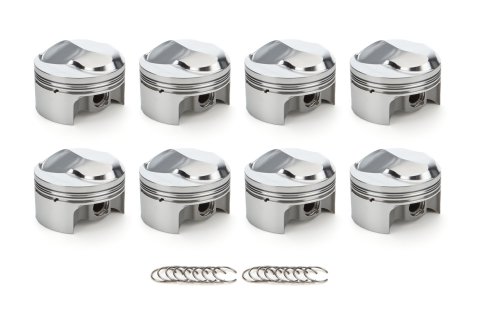Piston - AutoTec - Forged - Dome - 4.310 in Bore - 1.5 x 1.5 x 3.0 mm Ring Grooves - Plus 45.00 cc - Big Block Chevy - Set of 8