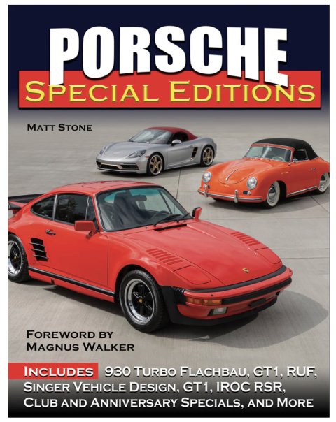 Book - Porsche Special Editions - 192 Pages - Hardcover - Each
