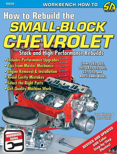 Book - How to Rebuild the Small-Block Chevy (Workbench How-To) - 144 Pages - Paperback - Each