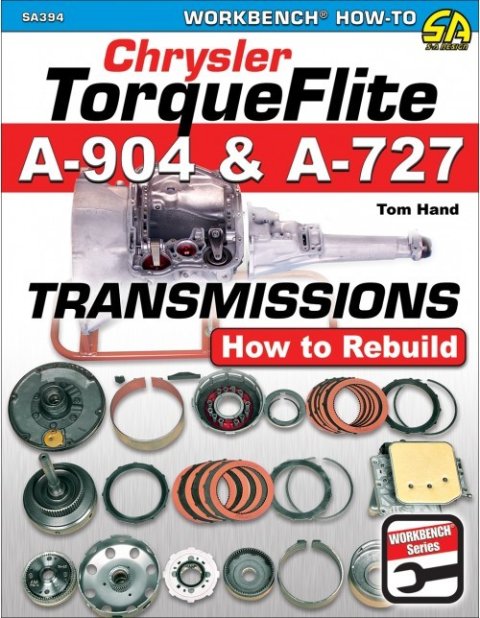 Book - How to Rebuild and Modify A-904 / A-727 Transmissions - 208 Pages - Paperback - Each