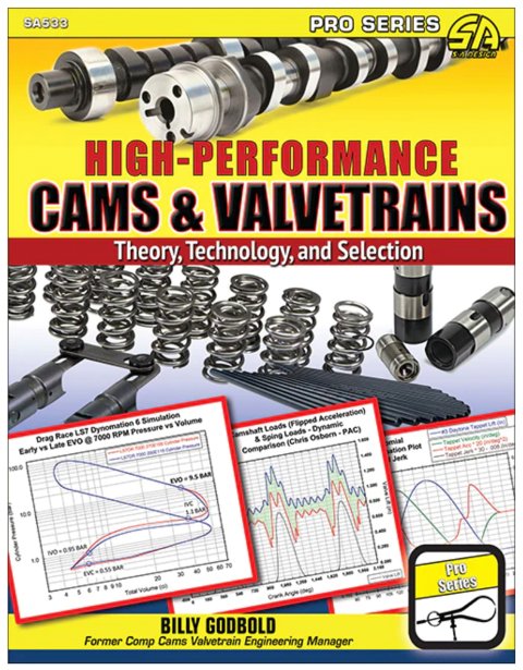 Book - High-Performance Cams & Valvetrains: Theory, Technology, and Selection - 192 Pages - Paperback - Each