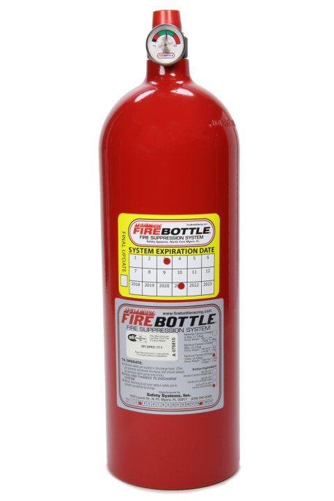 Fire Extinguisher Bottle - NOVEC 1230 - FE-36 - 10.0 lb Bottle - Each