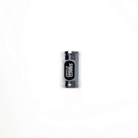 Fitting - Adapter - Straight - 1-1/2 in ID Hose to 1-1/2 in ID Hose - Single 2.0 mm Bead - Aluminum - Polished - Each